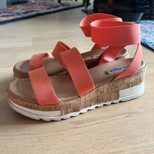 Steve Madden Bandi Platform Wedge Sandal